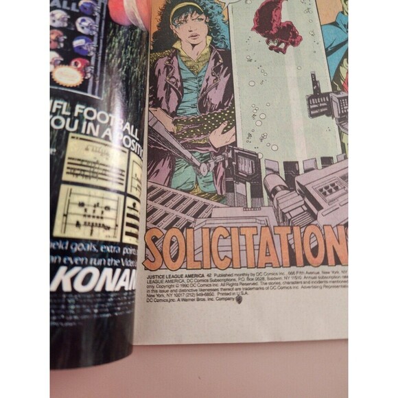 Justice League America (1987) #42 "Solicitations" DC Comics - Picture 11 of 11